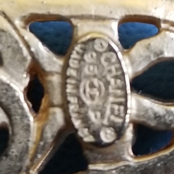 Vintage Chanel Oval link Chain 38.5" - Picture 6 of 6